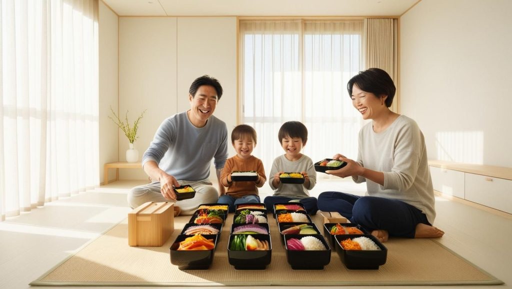 4人家族の宅配弁当