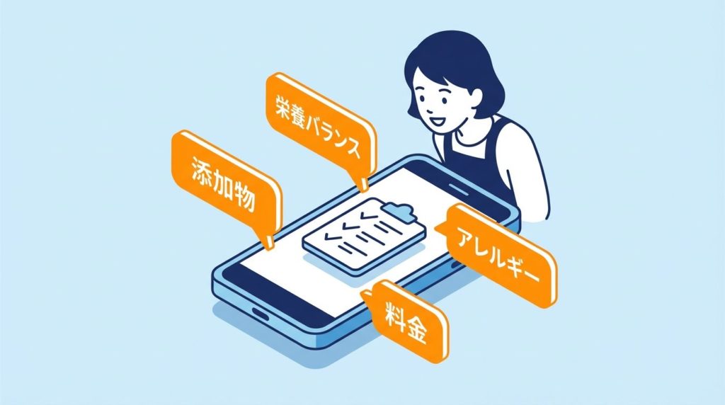 2歳向け宅配弁当を選ぶポイント