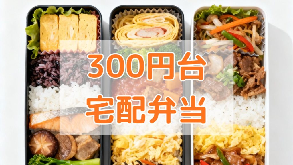 300円台の宅配弁当