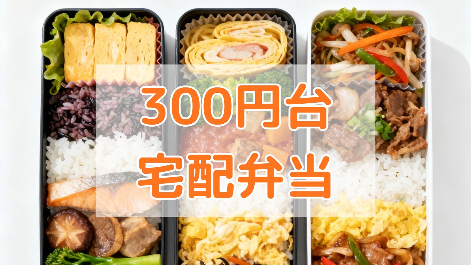 300円台の宅配弁当、その選び方を調査！コスパ最強か、その実態を紹介