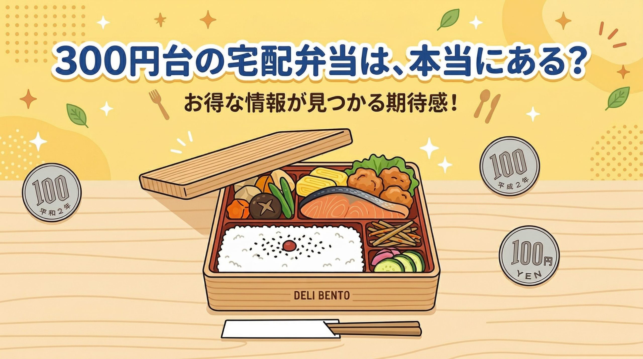 食費を賢く節約！300円台の宅配弁当は、本当にある？お得に始める方法を解説！