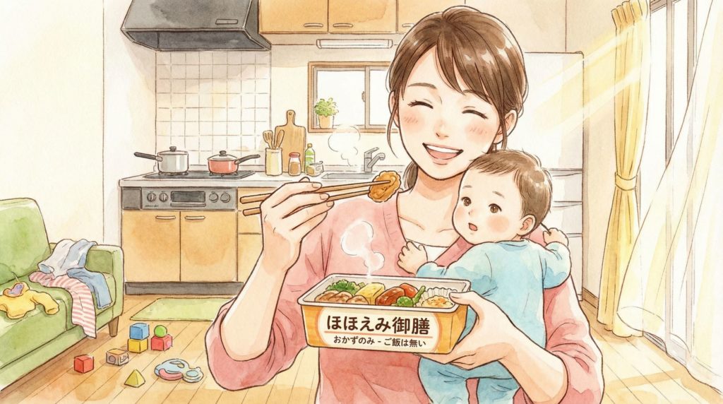 育児で忙しい母親にとって便利なおかず