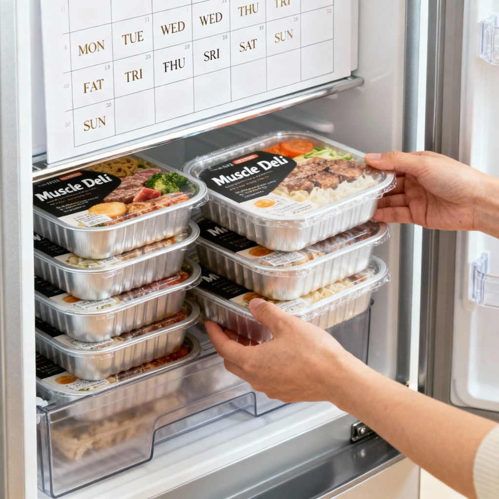 計画的に食べるマッスルデリ弁当