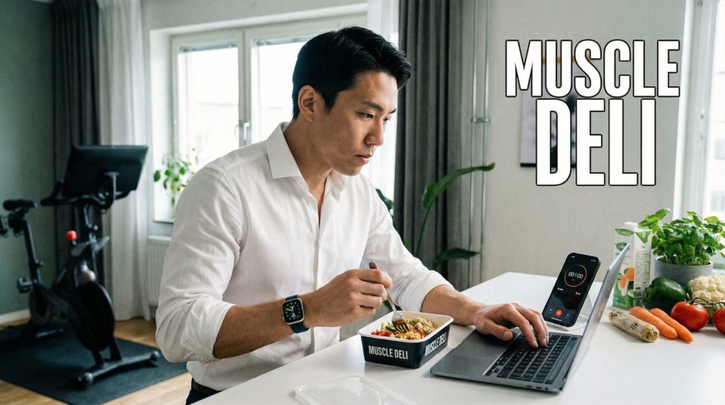 マッスルデリをおすすめできる、仕事に忙しい男性