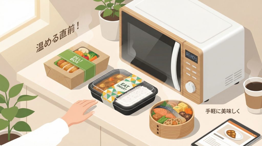 手軽で美味しい宅配弁当