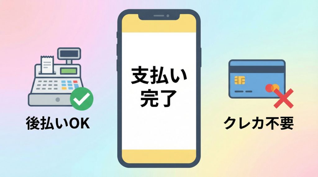 後払いの手軽さ