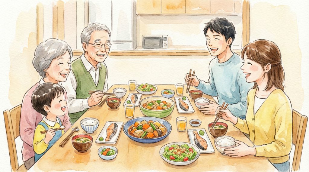 ヨシケイのミールキットで作った美味しい料理