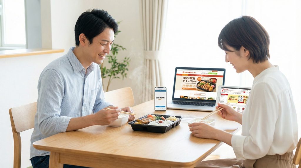 ワタミの宅配弁当を購入して、美味しくいただく