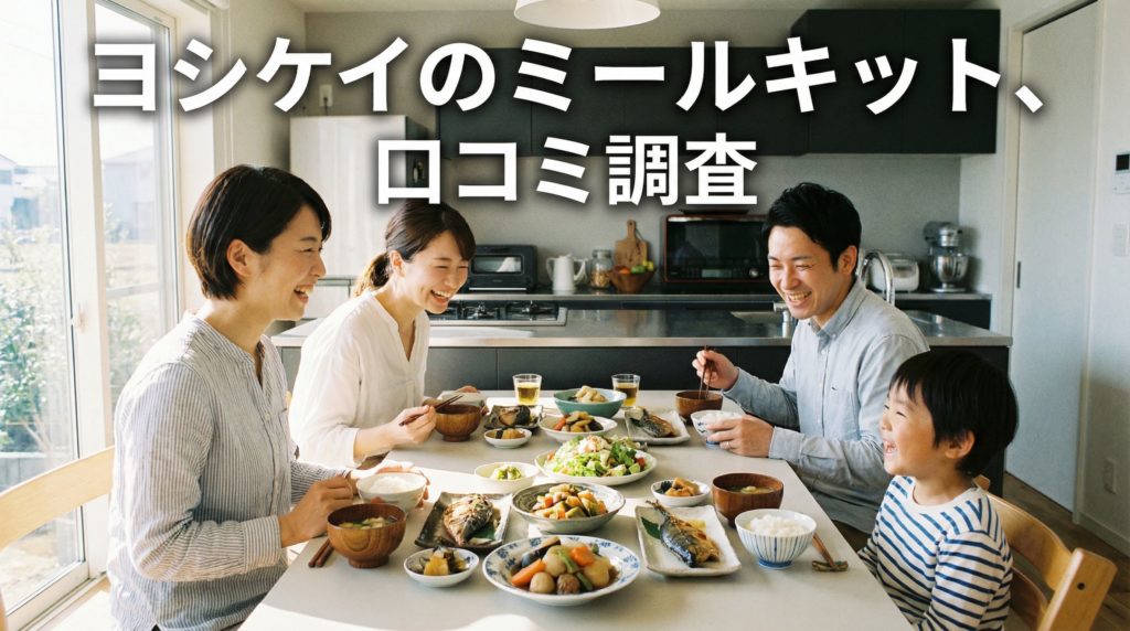 ヨシケイのミールキット、口コミ調査