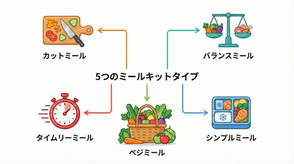 ヨシケイの高齢者向けおすすめミールキット5選の図解
