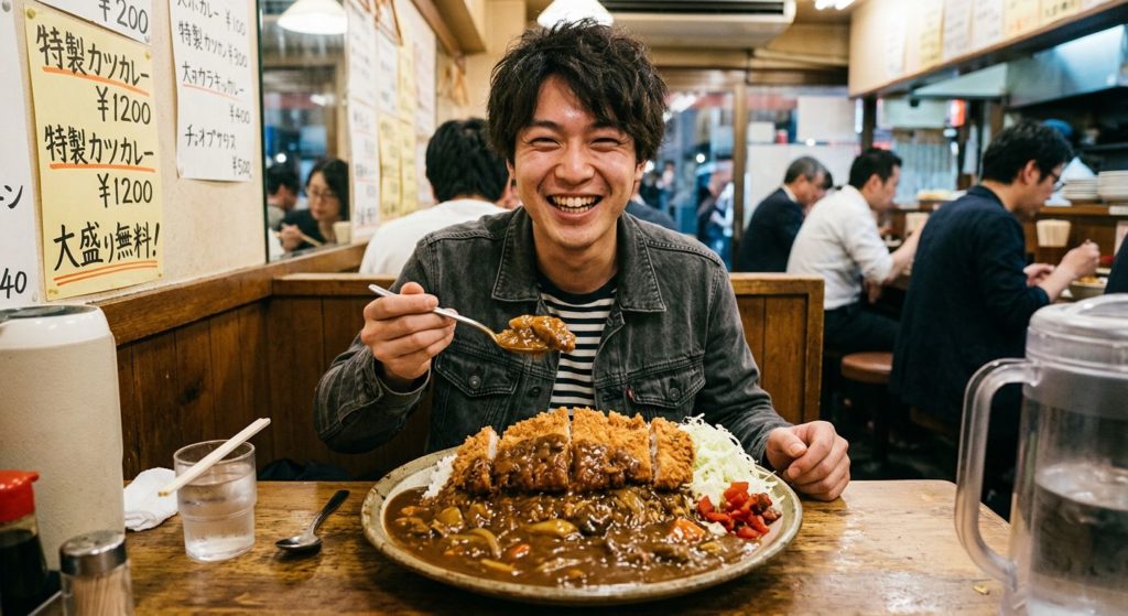 大盛りの食事を好む、健康直球便が不向きなタイプの男性