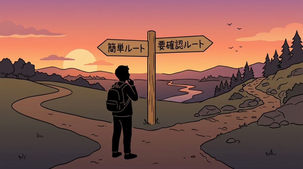 あんしん相談室のデメリットである分岐点で悩む人